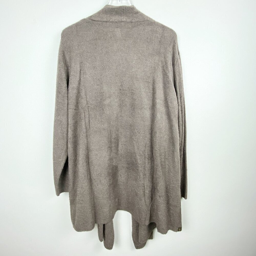 BAREFOOT DREAMS | CozyChic Lite Ribbed Island Wrap Cardigan Java 3X - Picture 3 of 9